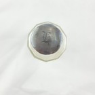 Antique Victorian Sterling Silver   Glass Gothic H Monogram Perfume Bottle Usa