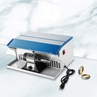 Benchtop Polishing Buffing Machine Jewelry Polisher Dust Collector W  Light 200w