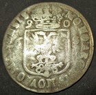 Certificate Authenticity 1690 Colonial New York Silver Knight Shilling Nijmegen