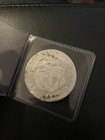 1859 Colombia 1 Peso Bogota Silver Coin 