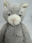 Jellycat London Original 12    Medium Bashful Gray Kitty Kitten Cat Stuffed Plush