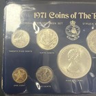 Item 9 1971 Bahamas Uncirculated Specimen 9-coin Set Franklin Mint