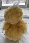 Dan Dee Yellow Duck Chick Easter Plush Red White Checkered Bow -used