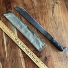 Machete 18    Blade 23    Long And Sheath Included Camping Hunting Hiking Survival