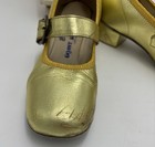 Coast Square Dance Shoes Women s Vtg 80s Gold Billie Size 7 5n Box Included