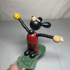 1930s Mickey And Pluto Pop-up Kritter Toy Fisher Price Paddle Boards
