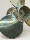 Vintage Brass Boat Propeller Nautical Decor 3 Blade Marine Paperweight 4 5 