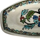 Ottoman Iznik Pottery Small Dish Ceramic Antique Vintage Persian Islamic Turkish