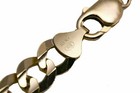 Gold Authentic 10k Solid Gold Men s Women Cuban Link Chain Necklace Sz 16 -30 
