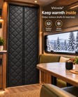 Vnivxte Magnetic Insulated Rv Door Curtain For Winter  31 5  X 75   Warm