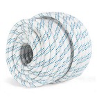 Double Braid Polyester Nylon Arborist Bull Rope Pulling Rigging Line 3 4     150 