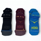 3 Pairs Hoka Time To Fly No Show Socks  Unisex L   Nwot