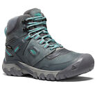 Keen Ridge Flex Mid Waterproof Round Toe Hiking  Womens Grey Casual Boots 102608
