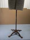 Antique Vtg Adjustable Dress Form Acme L m Sewing Mannequin W  Stand Size Jr