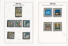 Bhutan Collection On 4 Album Pages  1967-71  Mint Sets  Birds  Sports