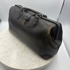 Vintage Schell Doctor Handbag Black No Key Early 20th Century Antique