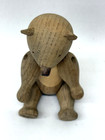 Vintage Kay Bojesen Bear Mid Century Modern Teak Wood 1960s