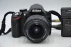 Nikon D3200 24 2 Mp Dslr Camera W nikkor Af-s 18-55mm Lens  5 366 Shutter Count 
