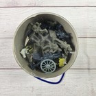 Vintage Civil War Union Soldiers Blue Gray Marx Lot Of 39 Plastic Toys