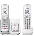 Panasonic - Kx-tgd832w Dect 6 0 Expandable Cordless Phone System With Digital   
