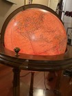 Vintage Mid Century Modern Mcm Floor Globe Wormley Dunbar Rand Mcnally 1961