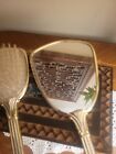 Vintage Victorian Style Hand Mirror   Brush 
