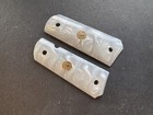 1911 Government Full Size Pearl Grips With Gold Colt Medallions Altamont Usa