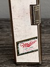 Vintage Miller High Life Side Flicking Lighter Beer Gold Tone Vintage