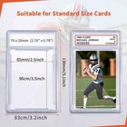 25 50 75 100x Empty Graded Card Holder Psa Style Slab For Pokemon 35pt Cards
