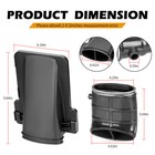Air Box Cover Lid   Duct   Elbow Pipe For Yamaha Raptor 660r Yfm660r 2001-2005