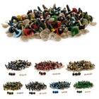 100 set Plastic Safety Eyes And Noses Teddy Bear Doll Animal Toys Making Diy Kit