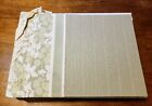 New In Box Molly West Handbound Books Album   Scrapbook 13      X  10  Green Cream