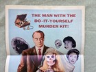 Bluebeard s 10 Honeymoon Vintage Original Insert Poster 14x36 1960 Folded