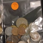 Mixed World Coin Lot Assorted Coins In Plastic Bag  Uncertified  Ungraded