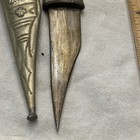 Antique Islamic Middle Eastern Knife Dagger Metal Handle Nice Condition