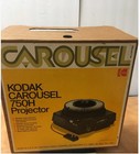 Vintage Kodak Projector In Box Working With 140 Photograph Slides 600h Carousel