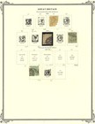 Great Britain 1840-1998 Collection Of 1250 Stamps On 128 Album Pages Scv  1000 