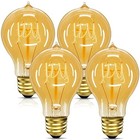  Edison Bulbs 40 Watt  Vintage Light Bulbs  A19 Antique Incandescent 4 Pack