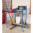 4 Ft  X 3 8 Ft  X 2 Ft  Portable Rolling Scaffold 500 Lb  Load Capacity