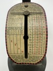 Vintage Usps Popular Metal Tin Postal Scale  0-1 Lb Antique Postage Weight