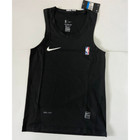 Nike Pro Nba Team Issue Compression Tank Black And White Shirt Sizes M - L
