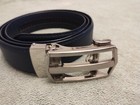 Leather Belt Automatic Adjustable Men Black 38-45 inch Comfo Seert Click