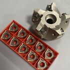 Mfwn90 63-22-5t 90   Indexable Face Shell Mill Cutter  10  Wnmu080608 205 Inserts