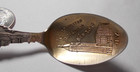 New York Antique Sterling Silver Souvenir Spoon Metropolitan Building Skyline