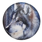 Wolf Spare Tire Cover Waterproof Wheel Cover For Jeep Rv Suv    18 Inch