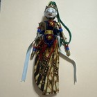 Vtg Indonesian Rod Puppet Wayang Golek Java Shadow Hand Carved Wooden Doll 6   