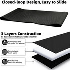 Portable Under Car Repair Mat 60x28 Mechanics Creeper Pad Low Clearance Vehicles