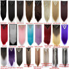 Us Fast Ombre Clip In As Human Remy Hair Extensions 8pcs Full Head 18 Clips Nw25