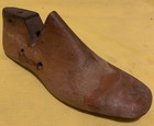 Vintage Wood Shoe Form Pair Cobbler Mold Rustic Primitive Shoemaker Decor