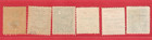 1923  1932 Latvia Set Of 6 Stamps Mint Used 9422